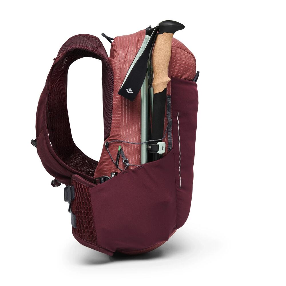 Black Diamond Pursuit 15 Backpack Women's Large Long Red Cherrywood Blue NEW NWT - Picture 3 of 9